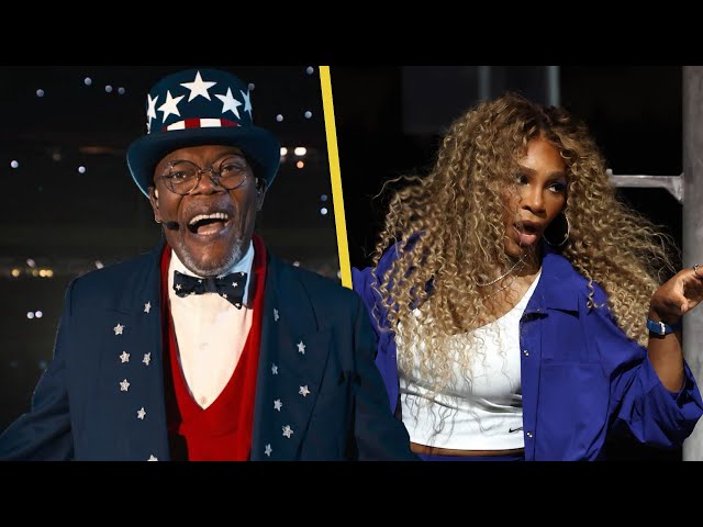 Super Bowl Halftime: Samuel L. Jackson and Serena Williams Make SURPRISE Appearances