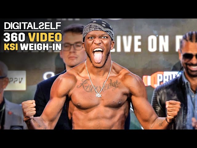 360° EXPERIENCE | KSI vs. Joe Fournier • FULL WEIGH IN & FACE OFF • DAZN Boxing