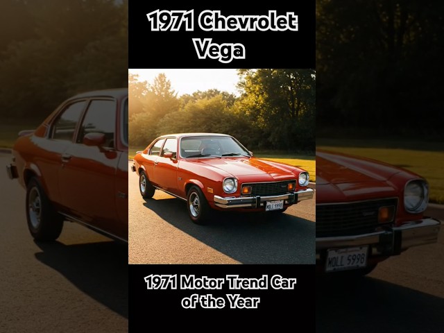 1971 Chevrolet Vega - 1971 Motor Trend Car of the Year