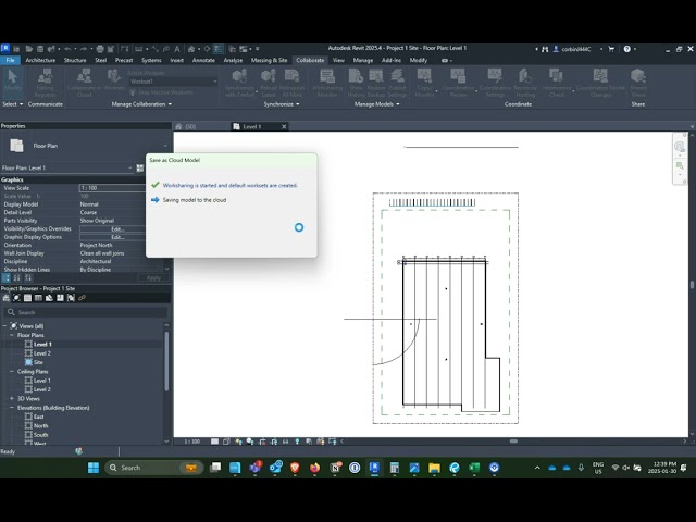 Revit Tutorial - Uploading a file to BIM360 (ACC)