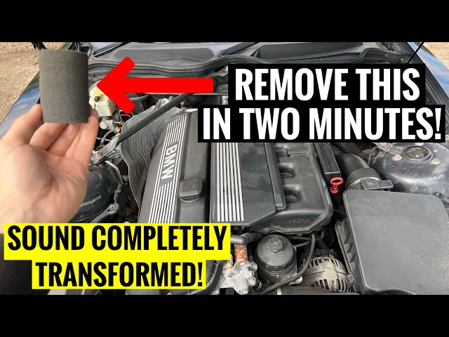 How to do the Sound Generator Mod on a BMW Z4 Before & After