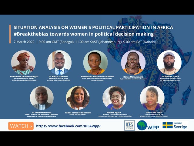 Situation Analysis on Women's Political Participation in Africa