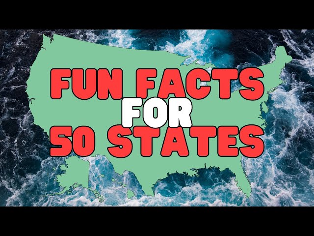 Fun Facts for 50 States | Learn an interesting fact for each state of the USA!