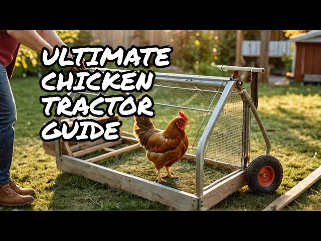 30 Days to a Better Suscovich Chicken Tractor Experience!