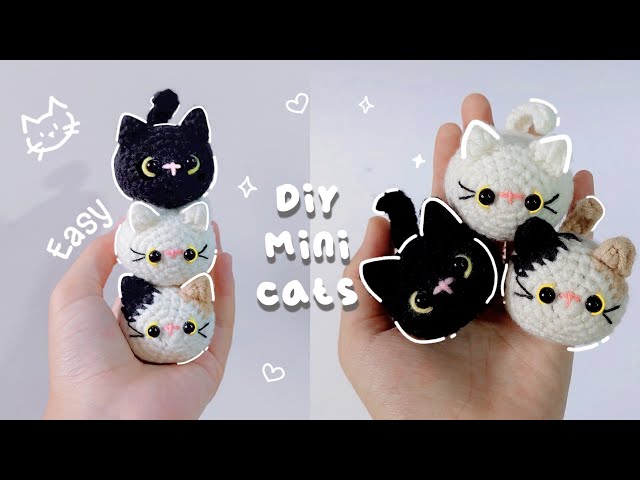 ♡ Crochet Mini Cat Loaf Tutorial | Simple & Cute ♡