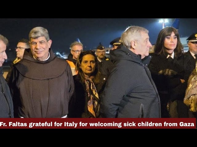 Fr. Faltas grateful for Italy for welcoming sick children from Gaza | Synodal Times | 15.02.25