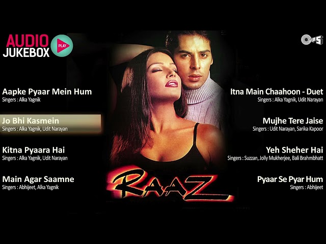 Raaz Movie All Songs | Audio Jukebox | Raaz Popular Songs | Bollywood Hits Songs | Raaz Film Songs