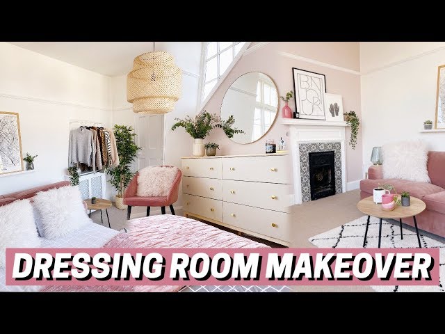 DRESSING ROOM/SPARE BEDROOM MAKEOVER 💓 before + after