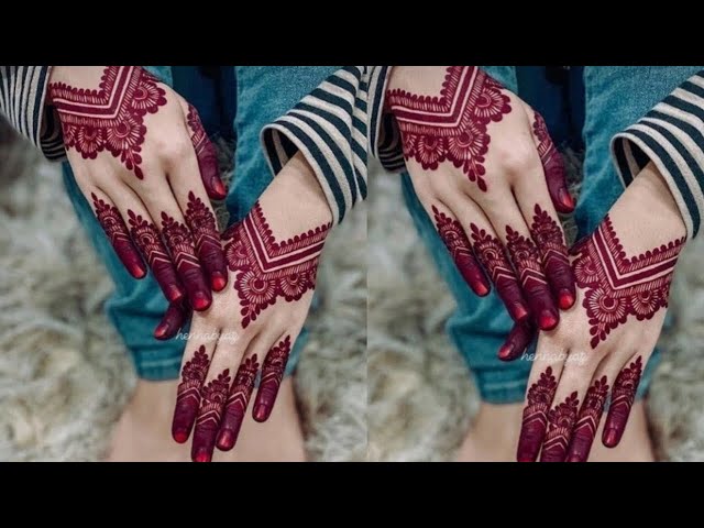 Rakhi Teej Special Mehndi Design| Simple Easy Back Hand Mehndi design| Mehndi Design |Mehandi Design