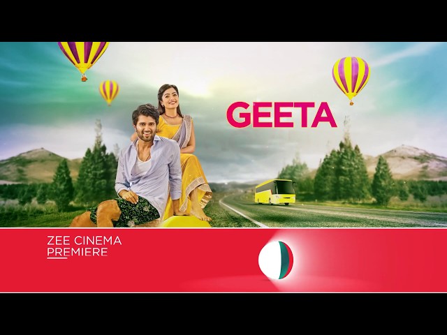 Vijay Devarakonda | Rashmika Mandanna | Geeta Govinda | Zee Cinema Premiere | Wed, 25th Dec, 12 pm