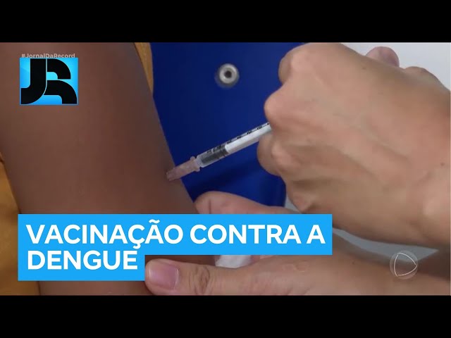 Baixa adesão à vacinação contra dengue preocupa autoridades de saúde no Brasil