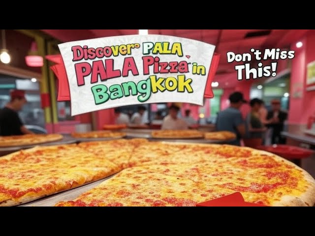 PALA Pizza in Bangkok is Great Place to Grab a Slice