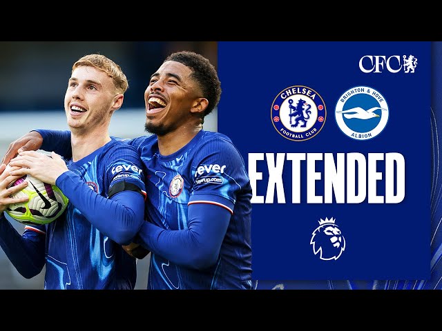 Chelsea 4-2 Brighton | Enjoy the COLE P4LMER Show! 🥶 | HIGHLIGHTS - Extended | PL 24/25