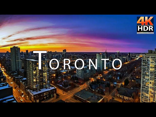 Experience Sunrise Toronto Walk - Canada Winter Walking Tour 4K HDR