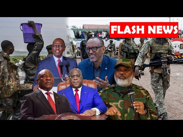 MONDAY FLASH NEWS :INGABO NYINSHI ZASUTSWE I GOMA||M23 YAHAGARITSE MIRWANO|TSHISEKEDI ASABA IMBABAZI