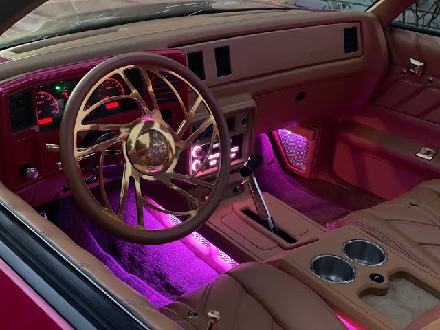 Monte Carlo SS Full Custom Audio. Glowing at Night