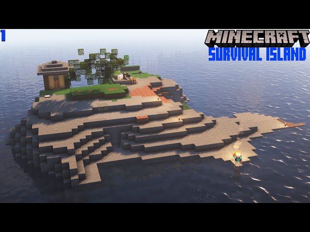 A Struggling Start!  | Minecraft Survival Island [1]