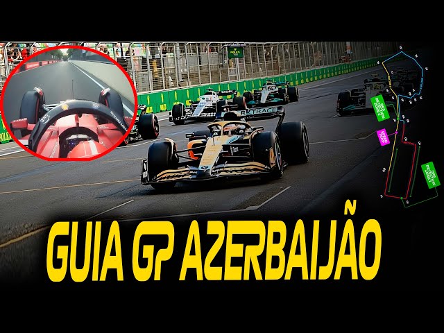 GUIA DO GP DO AZERBAIJÃO 2023: HORÁRIOS, PNEUS, ONBOARD, PREVISÃO DO TEMPO