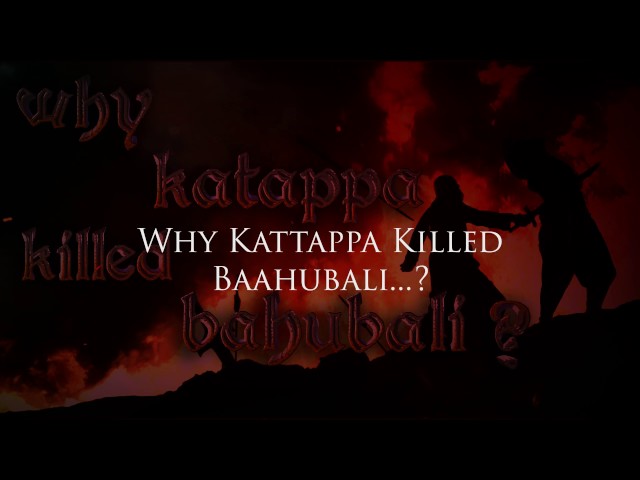 WHY KATTAPPA KILLED BAAHUBALI? | Album song by Lal bahadur naidu | Khushbu lakshmi | JVS Raj kiran