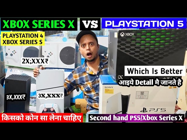 Second Hand PS5 Slim & Xbox Series X Which is Better in 2025/Pre-owned Gaming Console New year deals