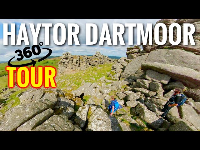 Exploring DARTMOOR 360 VR TOUR - HAYTOR & surrounding tors