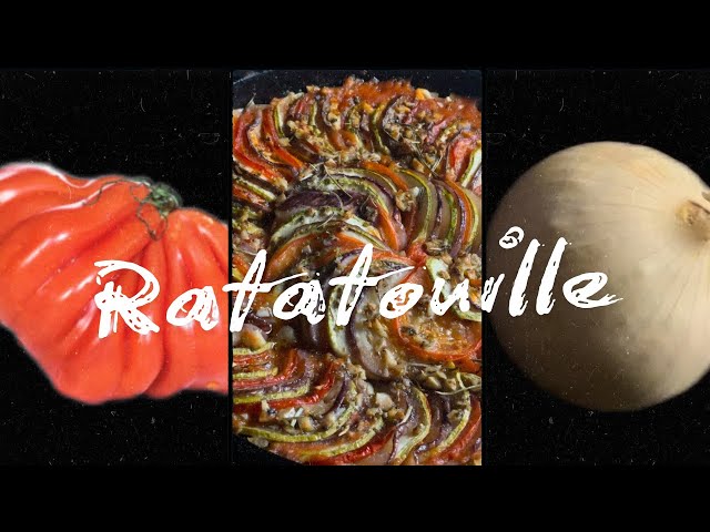 ASMR: French Ratatouille Recipe | How to Make Traditional Ratatouille