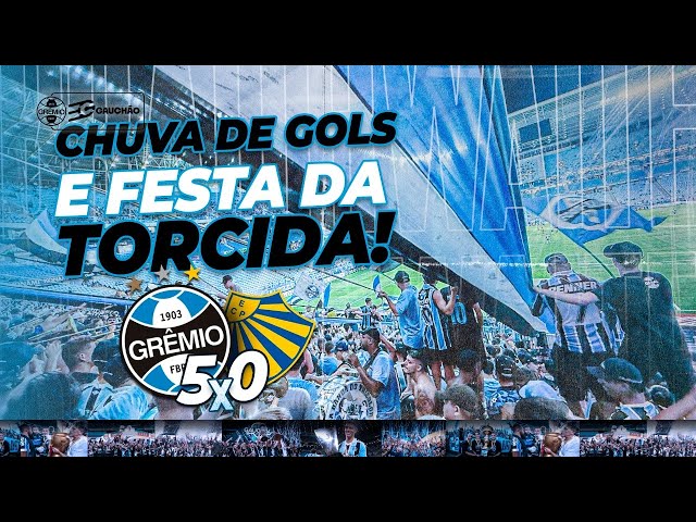 GRÊMIO 5x0 PELOTAS - CHUVA DE GOLS E FESTA NA GERAL!