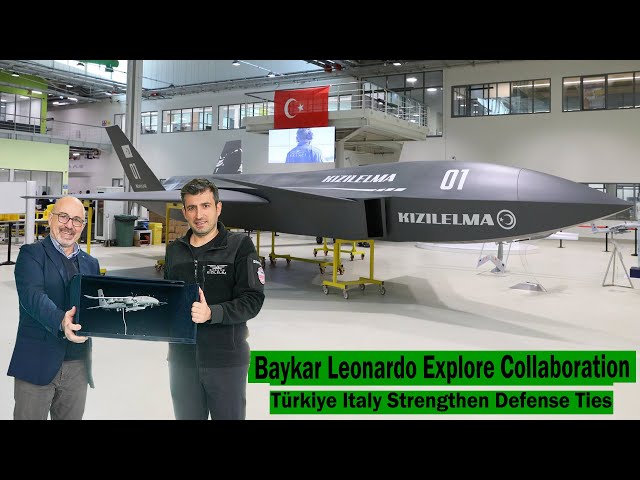 Turkiye and Italy Strengthen Defense Ties | Baykar and Leonardo Explore Collaboration