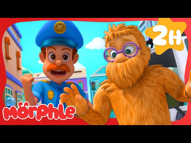 Daddy the Monster | 2 Hours of Morphle🔴 | Cartoons for Kids | Be Brave!