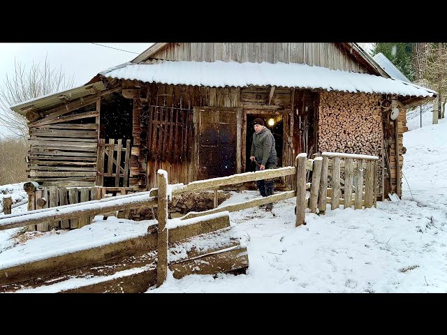 One day in the life of a family in a mountain village