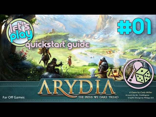 Let's learn (and play) Arydia - QuickStart Guide Part 1