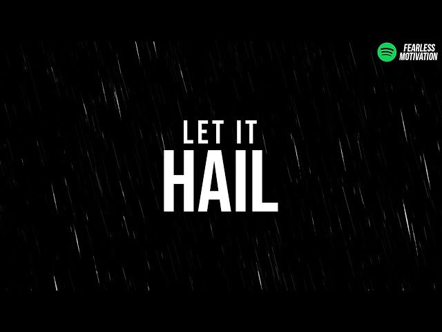 This Song Will Become Your Next ANTHEM! 🔥 (Let it Hail - Official Lyric Video)