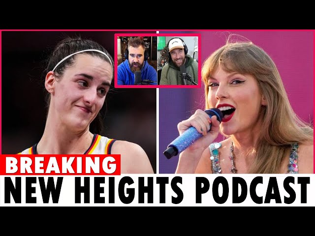 Caitlin Clark Joins Jason and Travis Kelce on New Heights Podcast