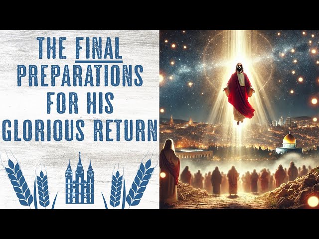 Elder Bednar's New Book! "The Final Preparations"