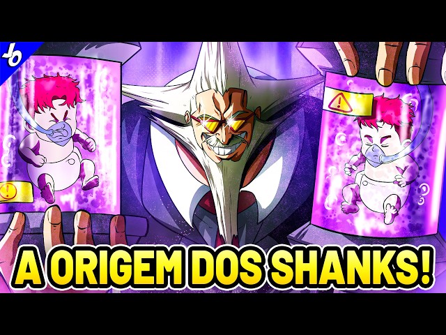 A ORIGEM DE SHANKS E A HISTÓRIA DE SUA FAMÍLIA CONFIRMADO EM ONE PIECE