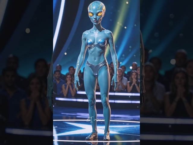 Could aliens be real? #agt#alien#performance#shorts#gottalents