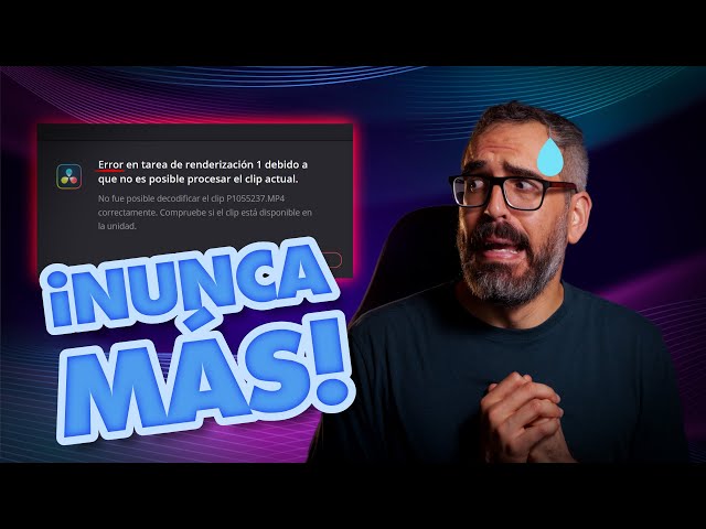 10 PROBLEMAS de DaVinci Resolve y su solución