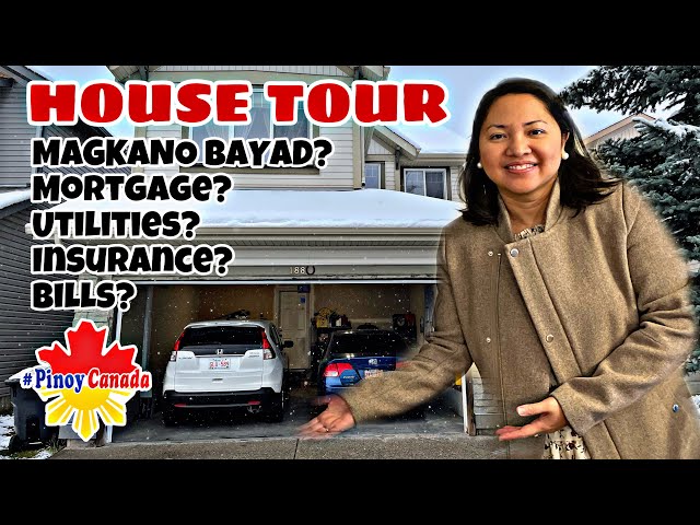 House tour, Magkano bayad sa mortgage sa calgary? Pinoy canada