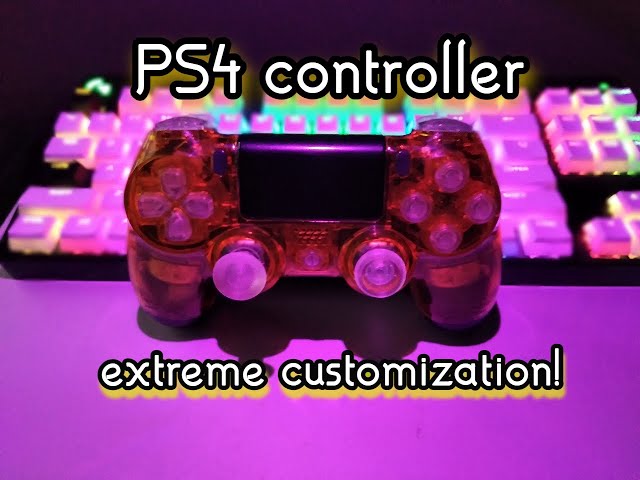 Building a Custom PS4 Controller with eXtremeRate Parts from Amazon