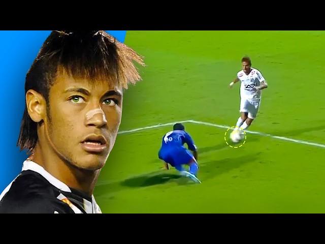 Young Neymar was CRAZY at Santos!