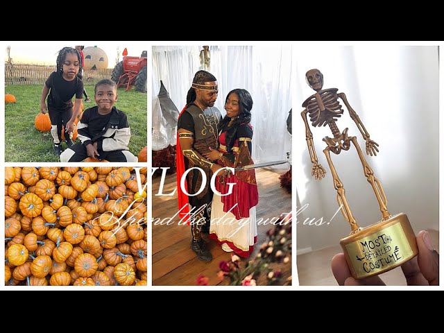 VLOG| SPEND THE DAY WITH US| HALLOWEEN PARTY|  MAKEUP THERAPY| DINNER WITH FRIENDS