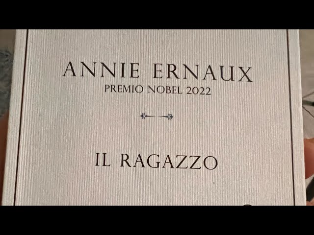 📚Pezzi d’autore - Annie Ernaux - Il ragazzo