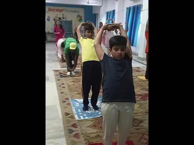 INTERNATIONAL YOGA DAY :)