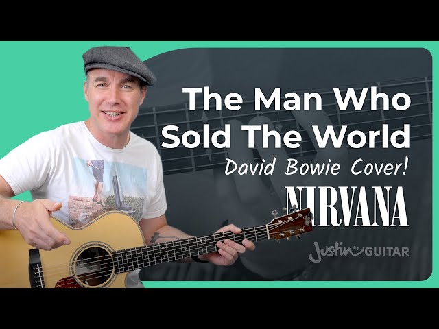 The Man Who Sold The World | Nirvana Guitar Lesson - Bowie Cover