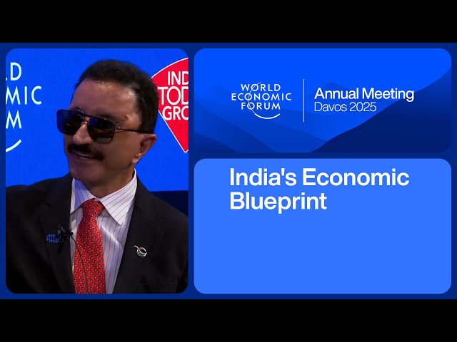 India's Economic Blueprint | World Economic Forum Annual Meeting 2025