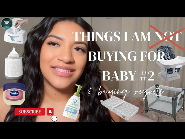 What to buy for newborn baby (Essentials) Experienced mama with baby #2 & Buying Regrets