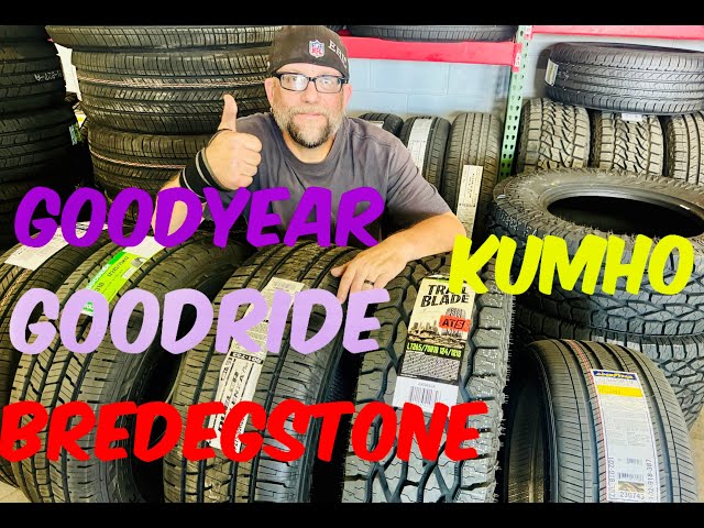 Goodyear vs Goodride Tyre Test with Tyre Reviews | KUMHO VS BRIDGESTONE TIRE REVIEW