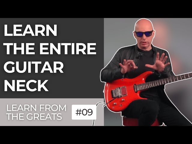 Joe Satriani Teaches Guitar: How to Practice Scales