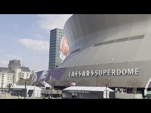 Fans flock to New Orleans for Super Bowl