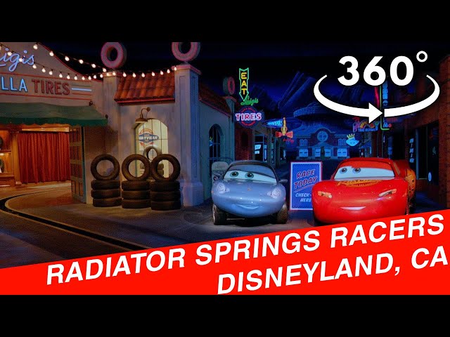 Race Through Radiator Springs on the Exciting Radiator Springs Racers Ride -  360° VR Experience